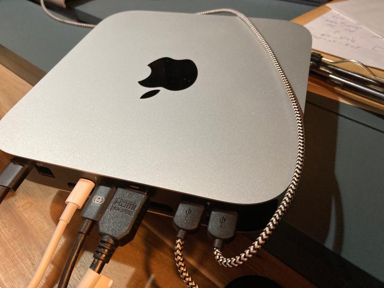 Mac mini M2 - 続き